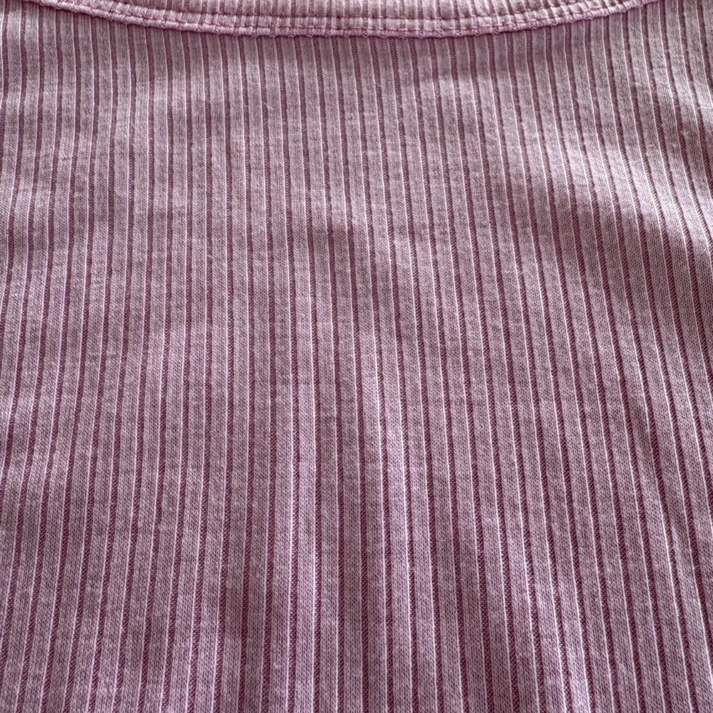 Abound Lilac Ribbed Tank Top - Picture 4 of 6